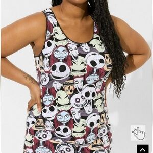 🆕️ 1X DISNEY NIGHTMARE BEFORE CHRISTMAS SLEEP TANK